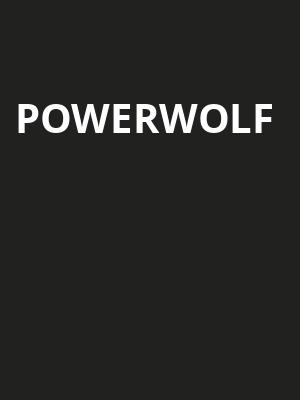 Powerwolf, Agora Theater, Cleveland