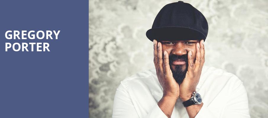 Gregory Porter, Connor Palace Theater, Cleveland