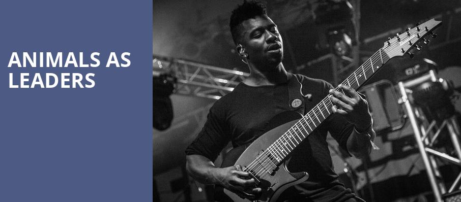 Animals As Leaders, House of Blues, Cleveland