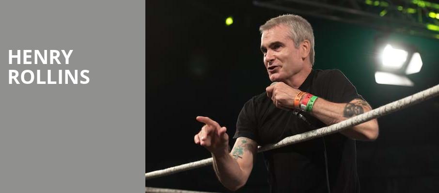 Henry Rollins, Ohio Theater, Cleveland