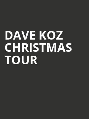 Dave Koz Christmas Tour, Connor Palace Theater, Cleveland