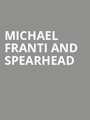 Michael Franti and Spearhead, Cain Park, Cleveland