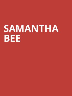 Samantha Bee, Ohio Theater, Cleveland